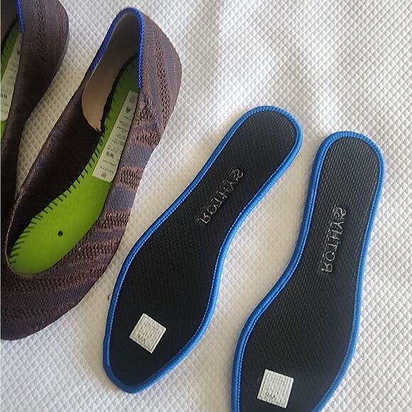 Rothy's Women's Flats in Blue, Purple, and Orange - Picture 12 of 12